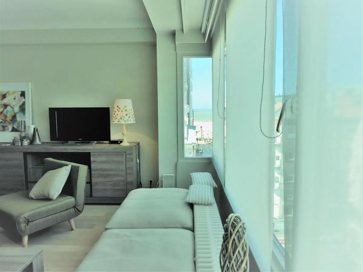 Luxurious T3 Garage, View On The Noordzee, 2-6 P Baby In Ostend Plein Center Apartment 0*,