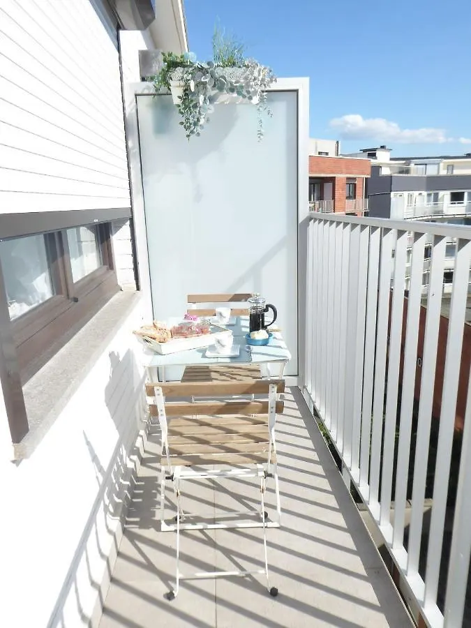 Luxurious T3 Garage, View On The Noordzee, 2-6 P Baby In Ostend Plein Center Apartment